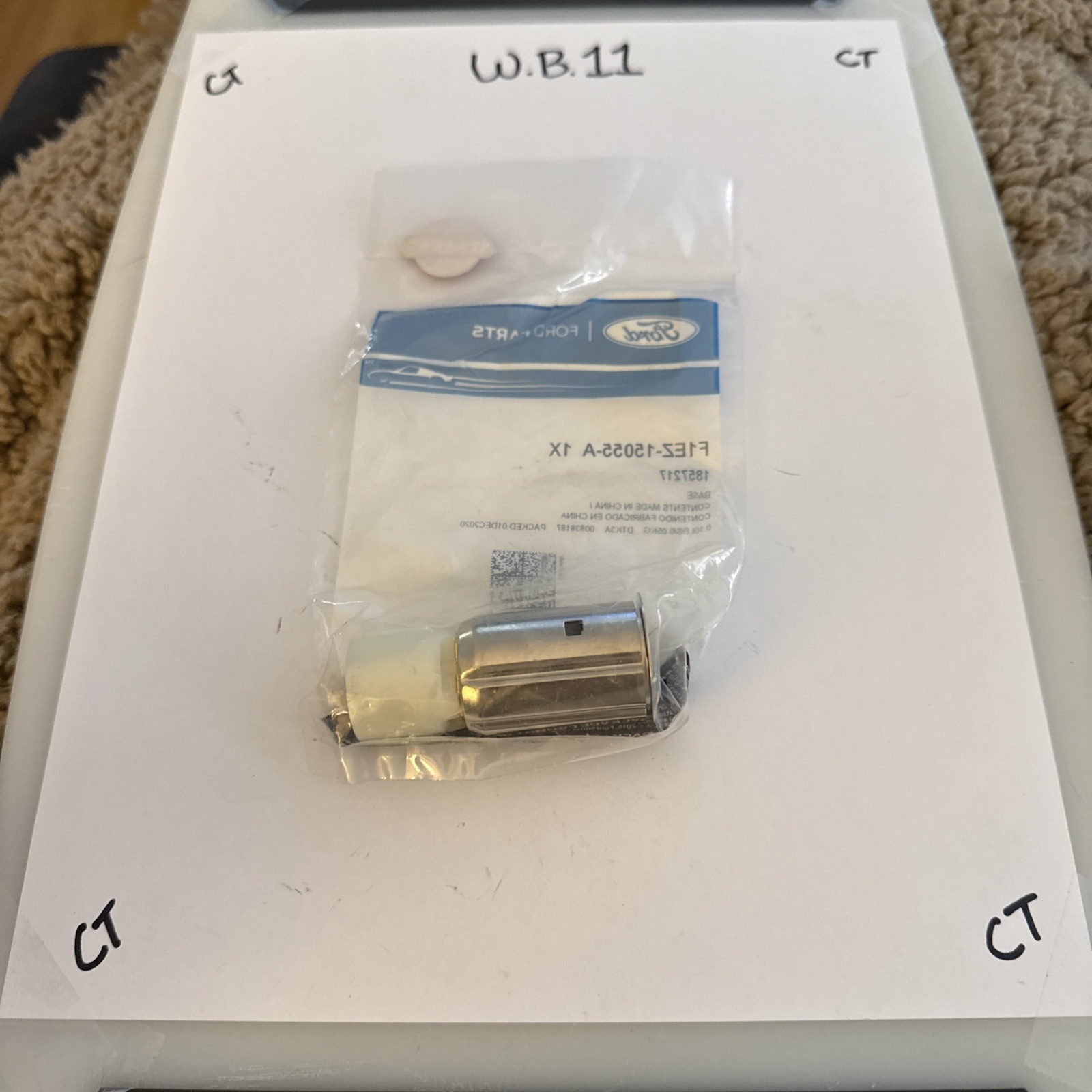 (1) FORD OEM 15-23 E-Transit Instrument Panel Cluster Switches-Socket F1EZ15055A - Image 3