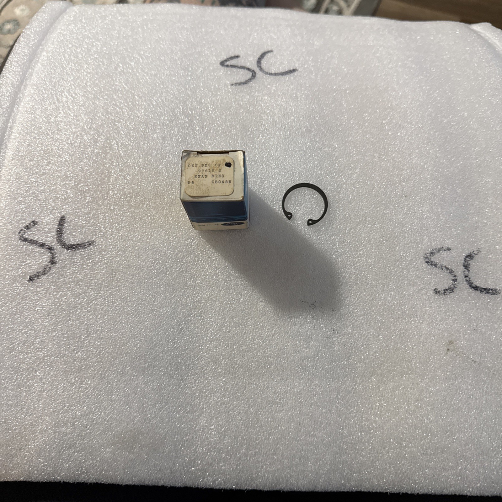 (1) Ford Snap Ring 97615-S Sold Individually