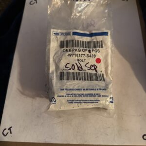 (1) Genuine Ford Bumper Bolt W718177-S439 Sold Individually