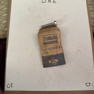 (1) NOS Ford CHROME DOOR LOCK KNOB C5AZ-6221850-A OEM vintage inventory