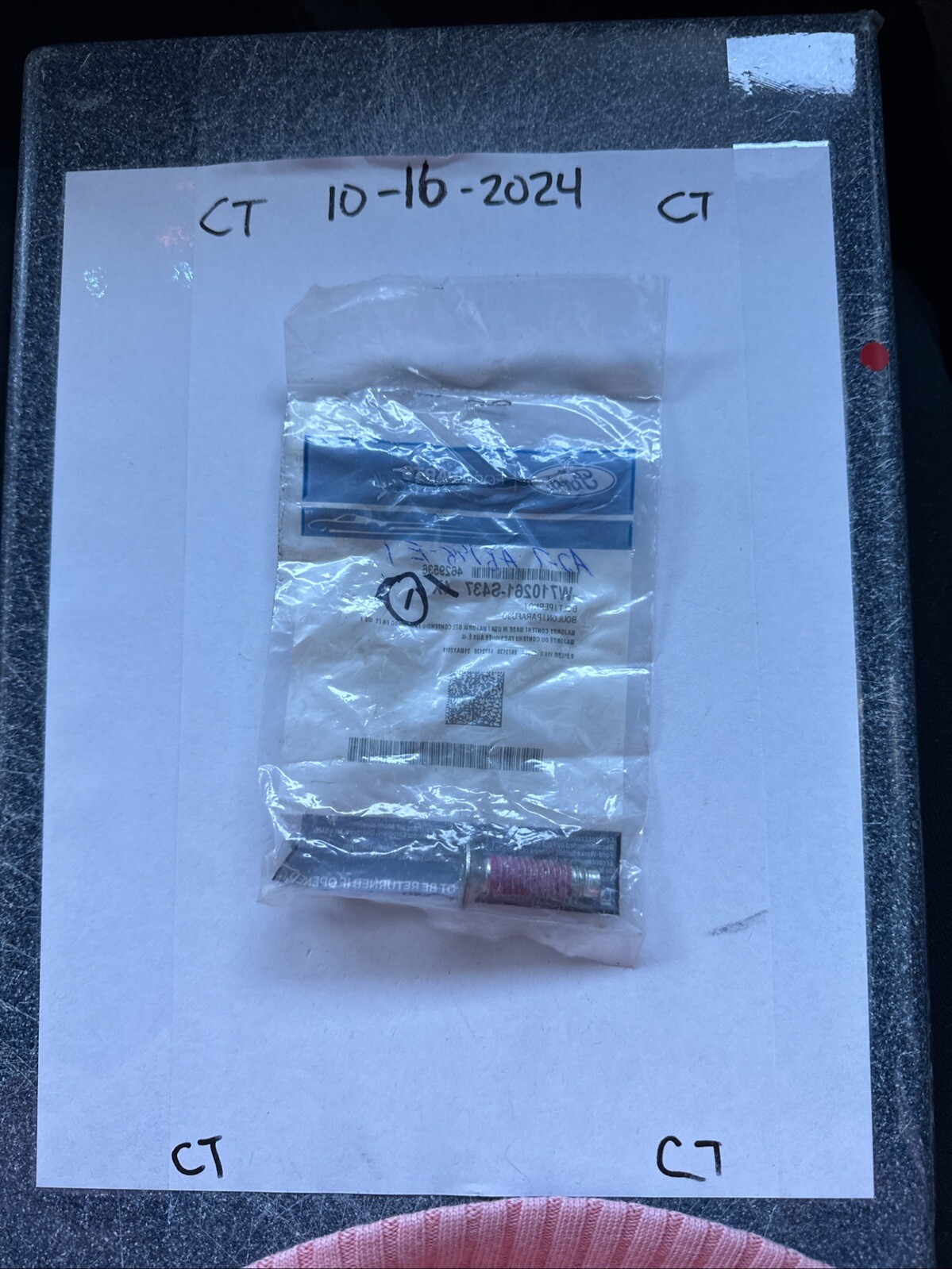 (1 )OEM Genuine Ford Bolt W710261-S437 - Image 3