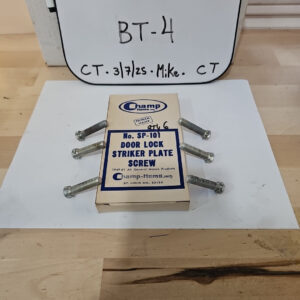 1 Pkg Of 6- Champ SP-101 Striker Plate Screws 1949- 1961 All General Motors
