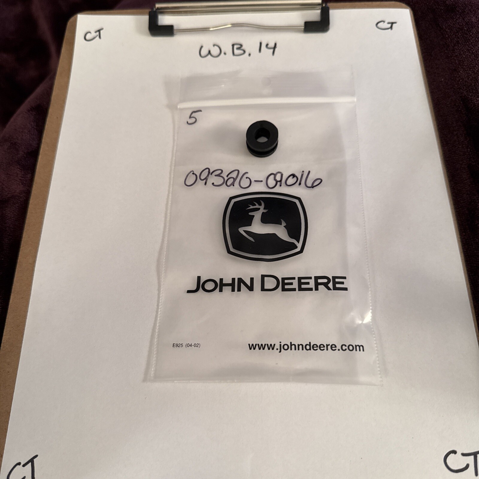 (1) Suzuki CUSHION 09320-09016 OEM NEW Sold Individually