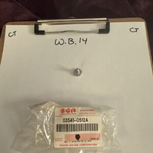 (1) Suzuki SCREW 03541-0512A OEM NEW