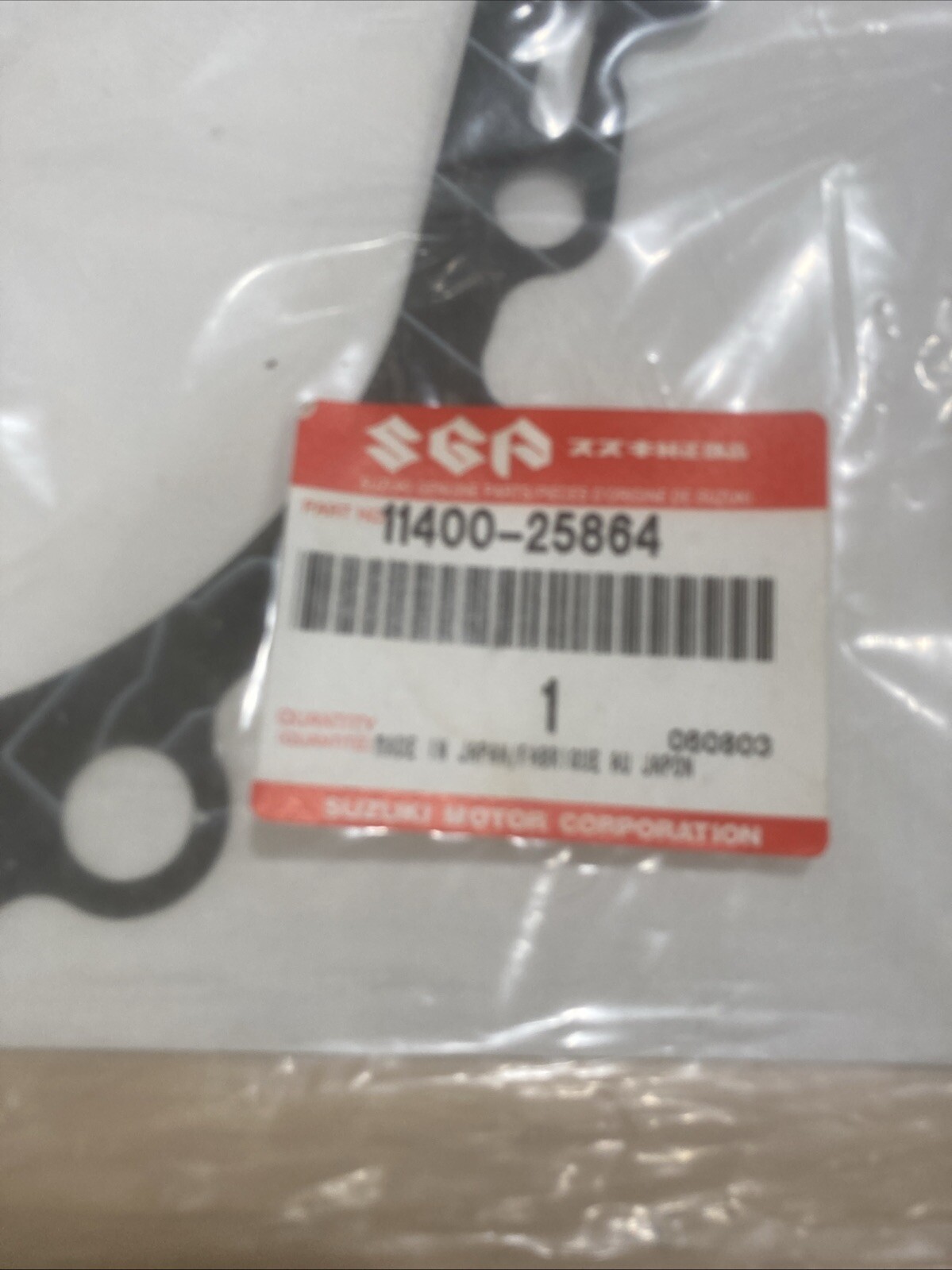 11400-25864-000 Suzuki Gasket set 1140025864000, New Genuine OEM Part - Image 3