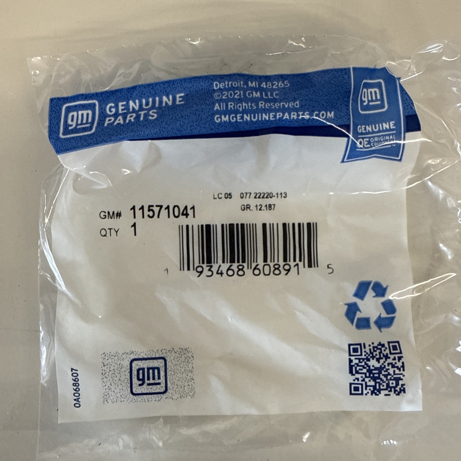 11571041 AC Delco Lift Support Driver or Passenger Side for Chevy Right Left - Image 3