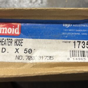 1/2" (12.7mm) ID THERMOID 1735 Red Heater Hose Sold In 5' Lengths