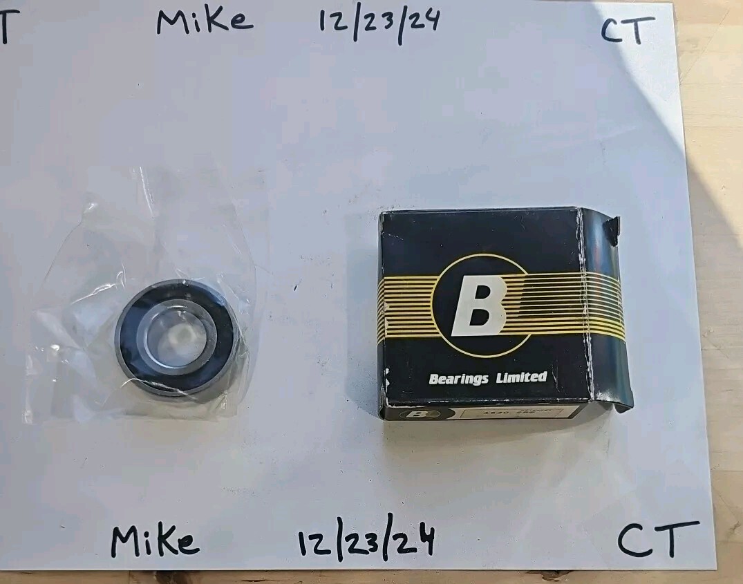 1630-2RS Ball Bearing Rubber Sealed 3/4" x 1-5/8" x 1/2" (Qty 1)