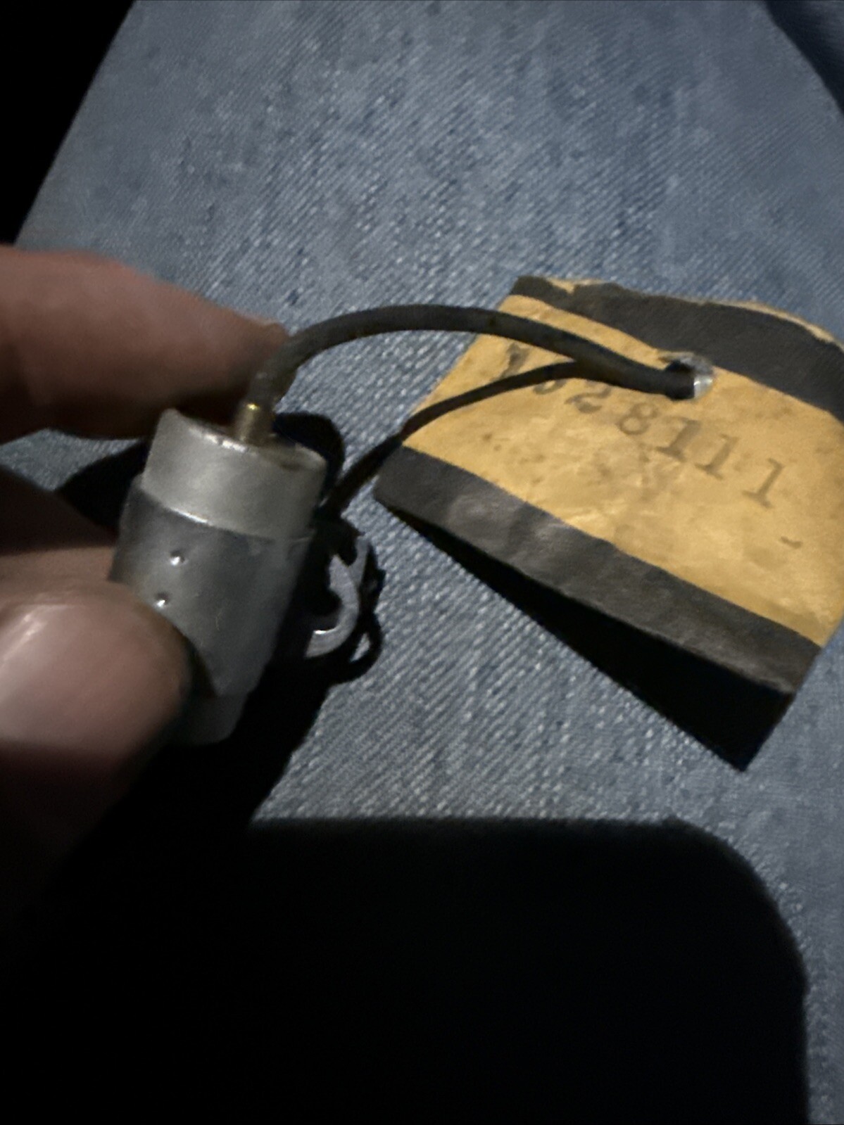 1928111 DELCO CAPACITER Vintage Nos OEM Gm Condenser - Image 3