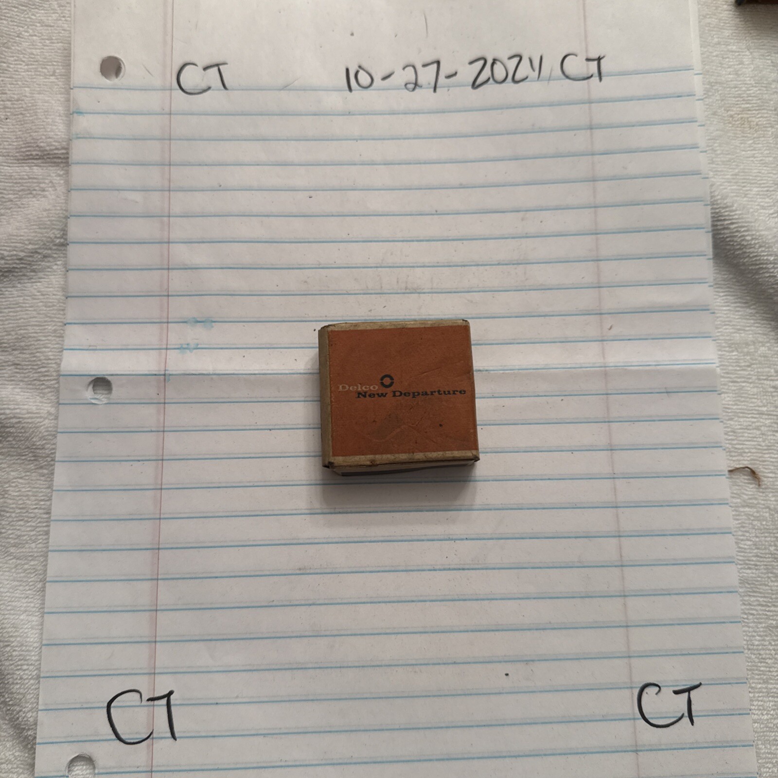 1953-1968 Chevrolet Corvette Olds Pontiac NOS Generator Alt Bearing 905429