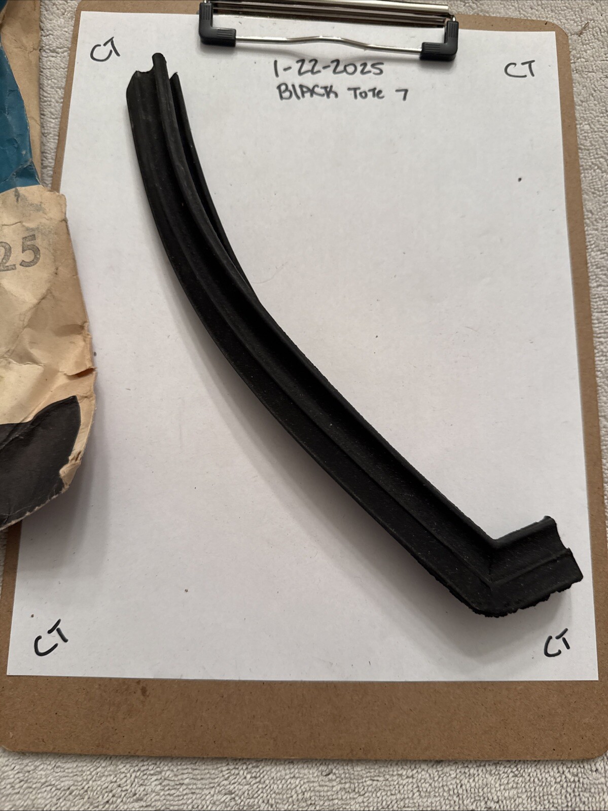 1956 1957 1958 1959 1960 1961 1962 Corvette NOS GM Weatherstrip