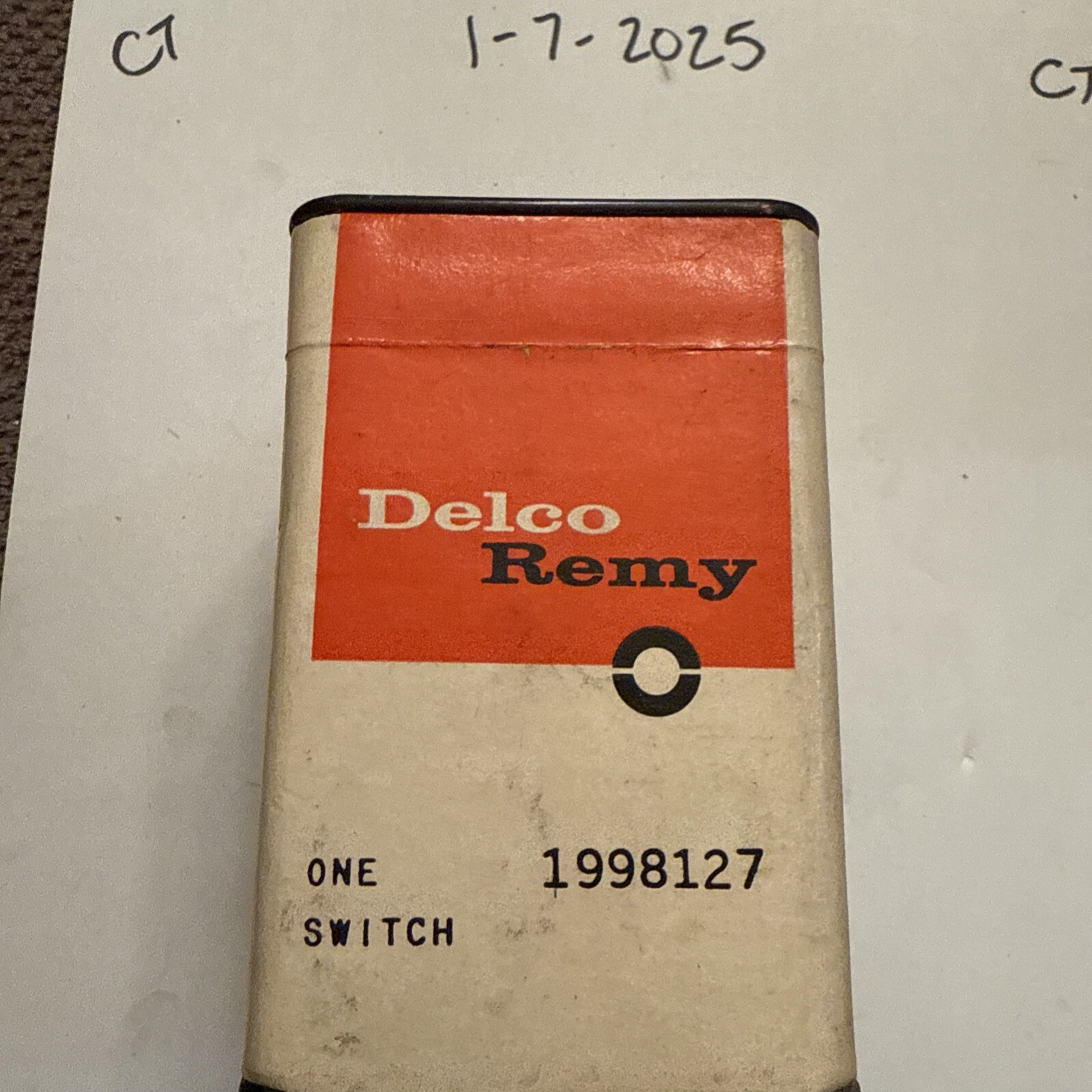 1959 1960 Rambler Neutral Safety Switch - Delco Remy Part #1998127 - Image 3