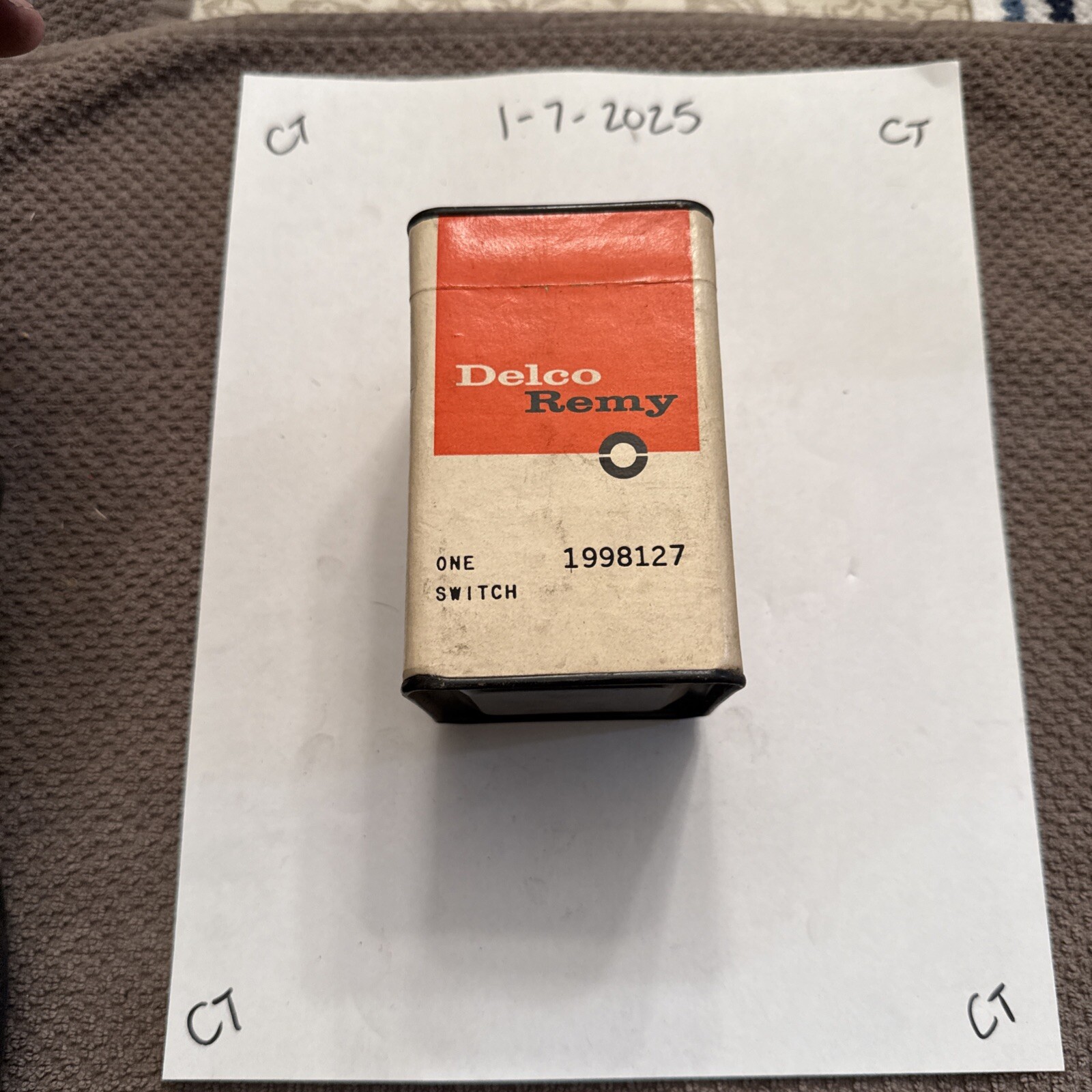 1959 1960 Rambler Neutral Safety Switch - Delco Remy Part #1998127