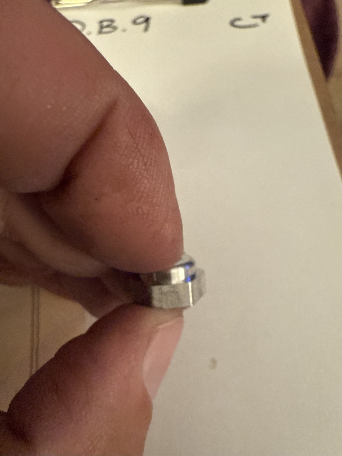 1963-1967 CORVETTE C2 NOS GM ODOMETER TRIP CABLE RETAINING/MOUNTING NUT 1564075 - Image 4