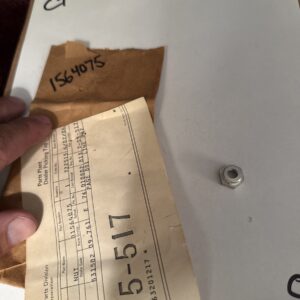 1963-1967 CORVETTE C2 NOS GM ODOMETER TRIP CABLE RETAINING/MOUNTING NUT 1564075