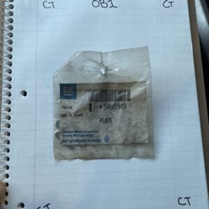 1965-1982 Corvette NOS Parking Brake Shoe Guide Plates #5465949 (1) Plate