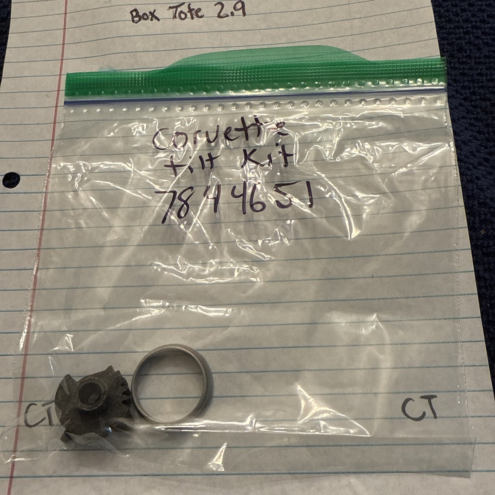 1969 up Corvette tilt column NOS GM 7844651 Partial Kit What U See Is It - Image 5