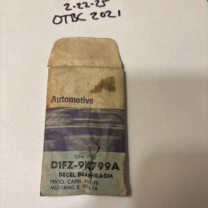 1971 FORD & OTHERS CARBURETOR ACCELERATOR DECEL DIAPHRAGM NOS # D1FZ-9K799-A