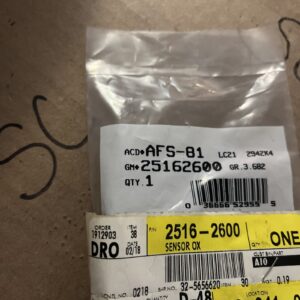 1982-1998 Chevrolet ACDelco Oxygen O2 Sensor 25162600 AFS-81 NEW OEM (NOS)