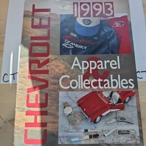 1993 Chevy Apparel & Collectables Catalog