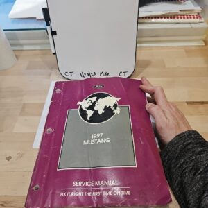 1997 Ford Mustang Shop Service Repair Manual Engine Drivetrain Electrical Book