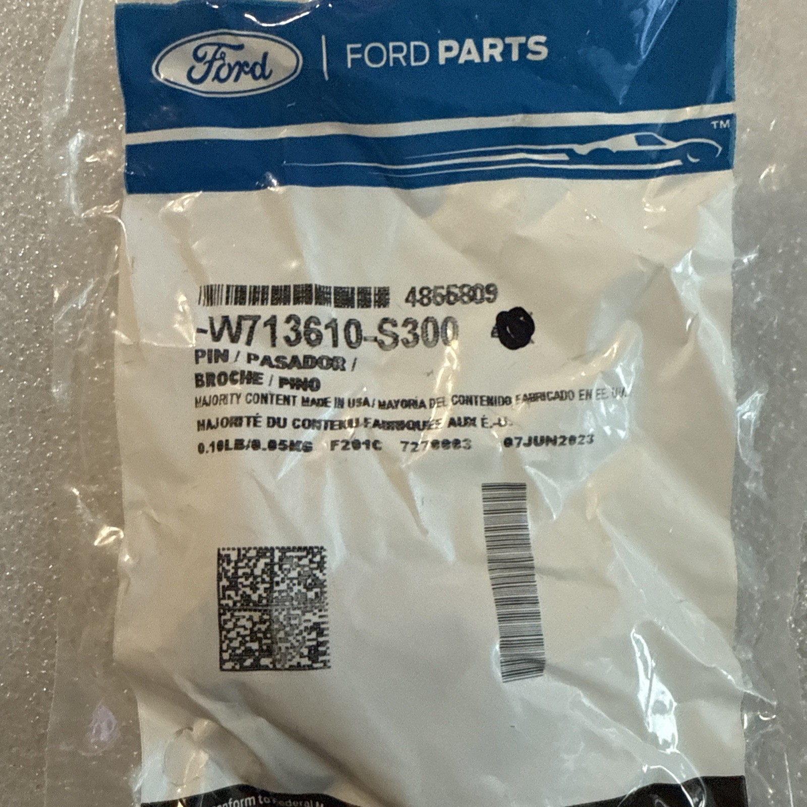 (1)Genuine Ford Fender Liner Rivet W713610-S300 Sold Individually - Image 3