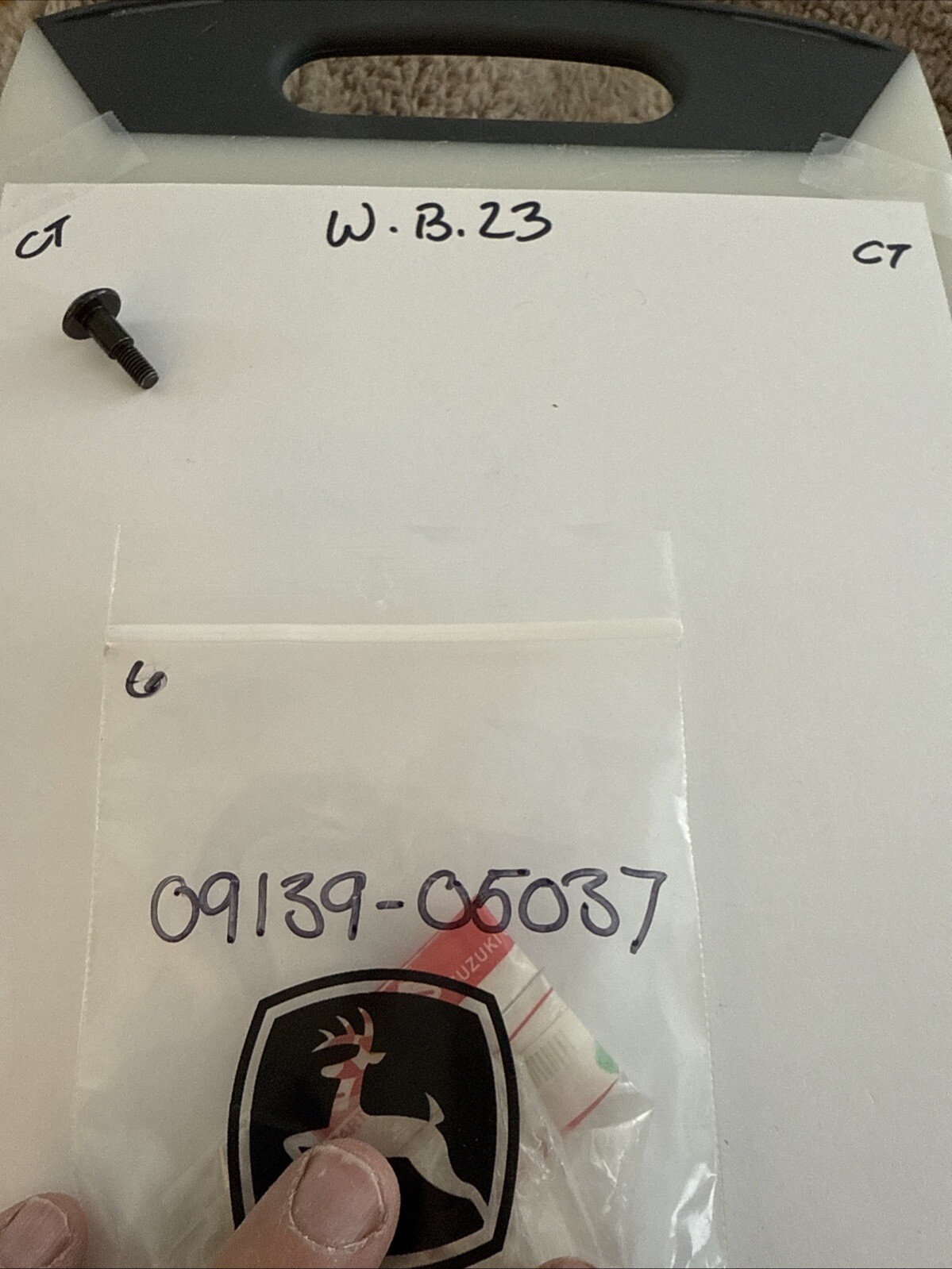 (1)Suzuki Screw Part Number - 09139-05037 Sold Individually