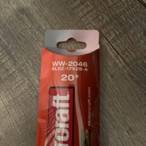 20” Windshield Wiper Blade-Standard Blade Motorcraft WW-2046 / 9L8Z-17528-A