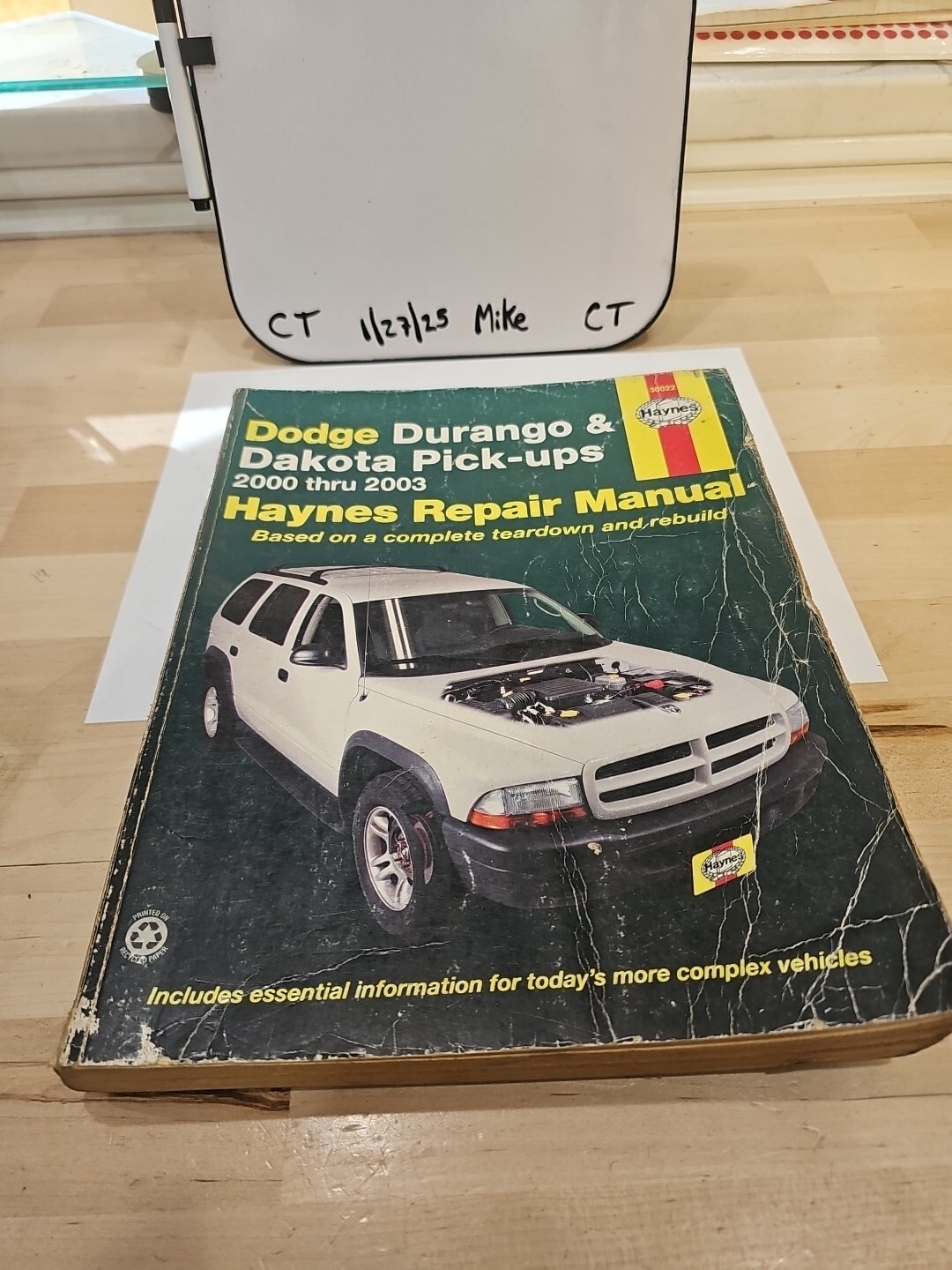 2000 - 2004 Dodge Durango & Dakota Pickups Haynes Service Repair Manual 30022 - Image 4