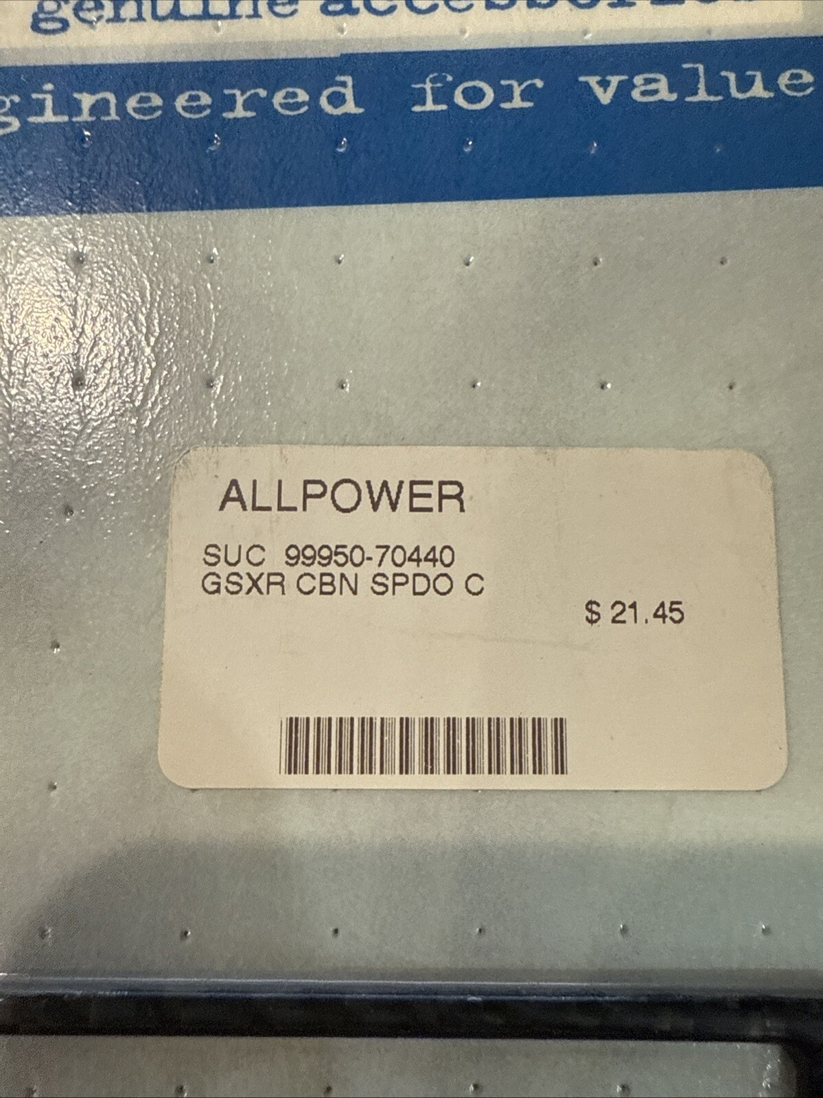 2003 Suzuki GSXR1000 GSXR 1000 Speedo Speedometer Carbon Fiber Trim 99950-70440 - Image 3