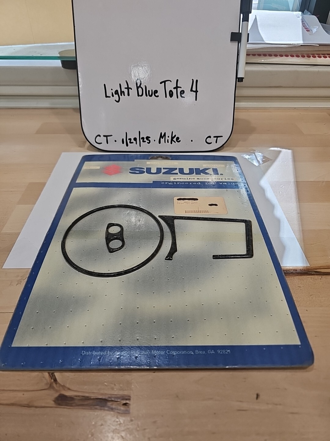 2003 Suzuki GSXR1000 GSXR 1000 Speedo Speedometer Carbon Fiber Trim 99950-70440 - Image 5