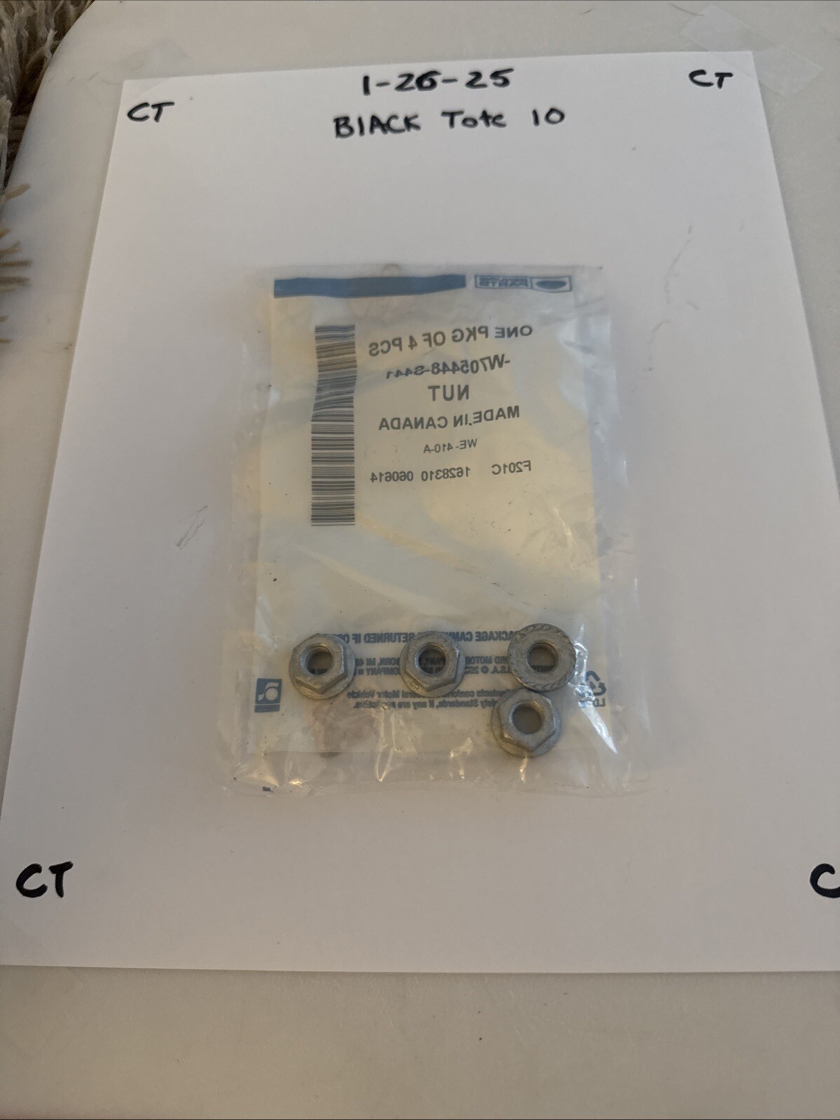 2004-2019 Ford W705448-S441 Nut OEM 5277 - Image 3