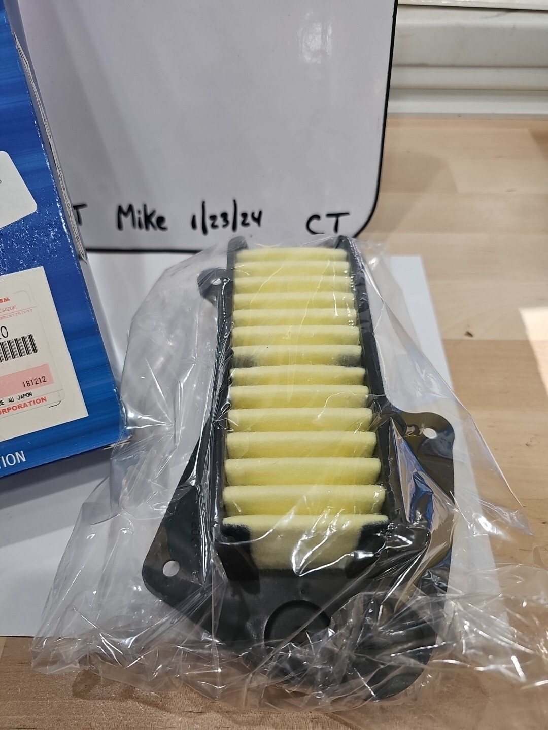 2008 - 2021 SUZUKI BOULEVARD M109R VZR GENUINE AIR FILTER CLEANER 13780-48G20 - Image 3