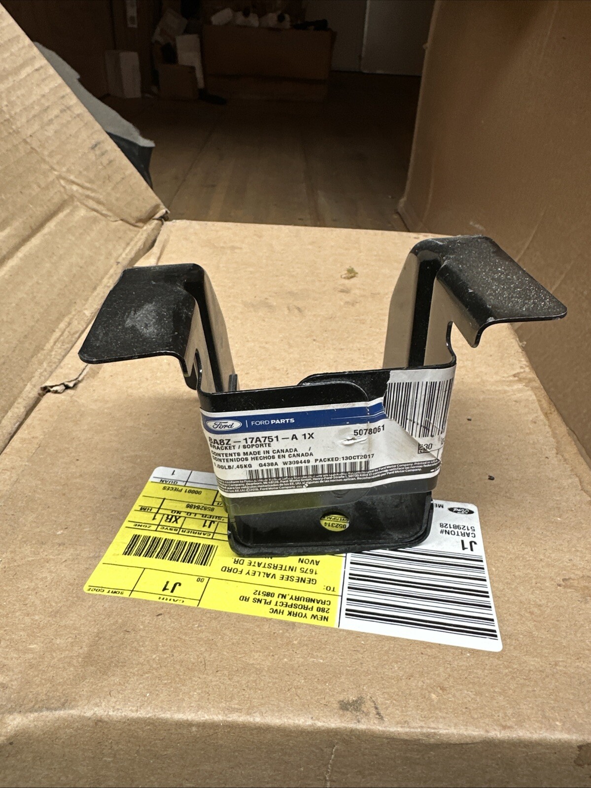 2009-2019 Ford Lincoln OEM Rear Bumper Mount Bracket 8A8Z-17A751-A