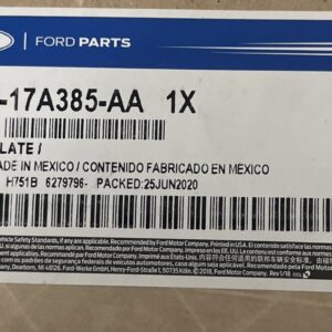 2014 - 2019 Ford Fiesta Front Bumper License Plate Bracket OEM D2BZ-17A385-AA