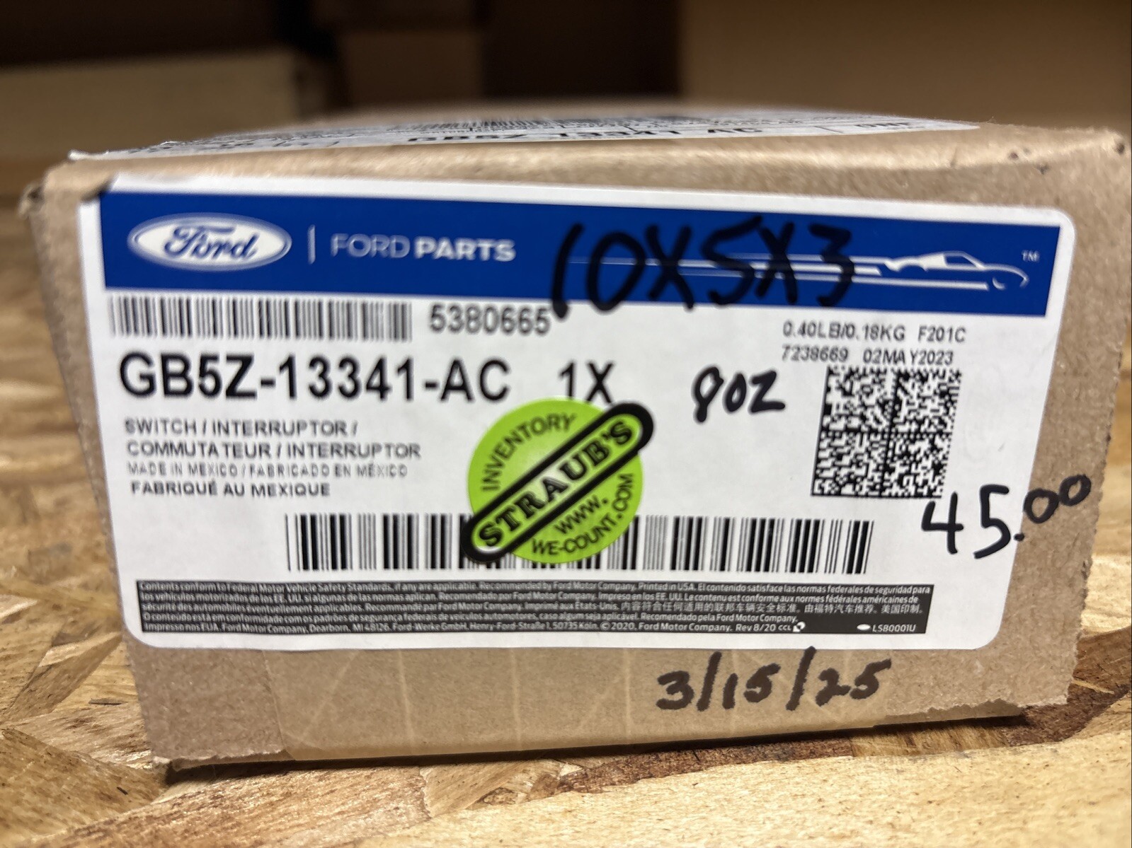 2016-2019 Ford Explorer Headlight Turn Signal Switch Light Lamp GB5Z-13341-AC - Image 3