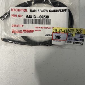 2018-2021 Toyota Camry Rear Glass Seal Gasket Windshield GLA 64813-06230