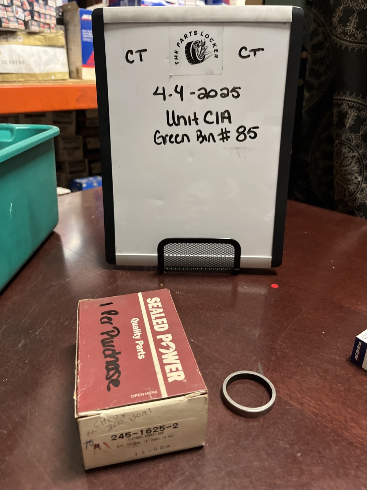 245-1625-2 Sealed Power Valve Seal. 1 Per Purchase