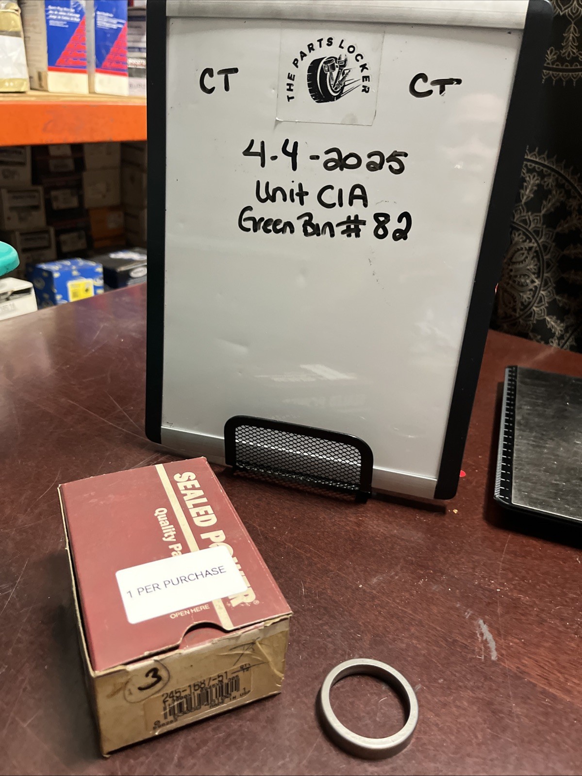 245-1687-51 Sealed Power Exhaust Valve Seat 1 Per Purchase