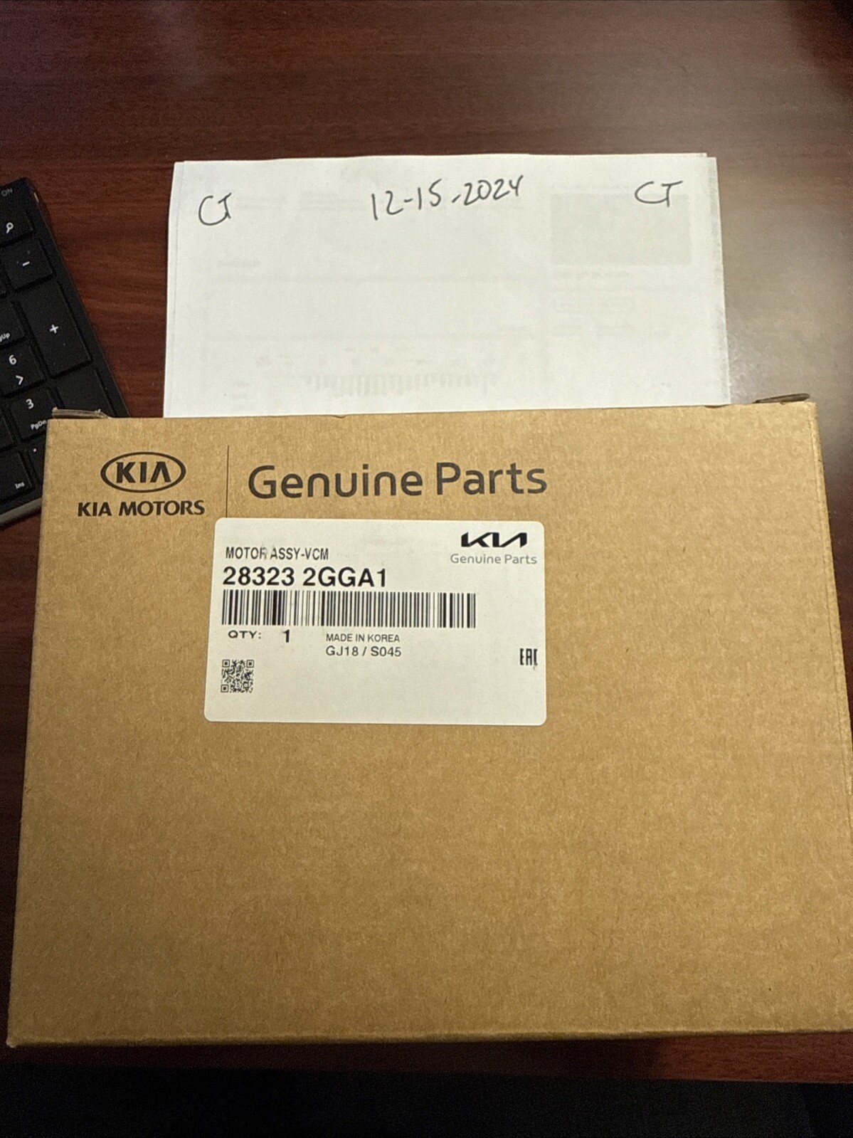 283232GGA1 Intake Motor VCM Motor For Kia Optima Sorento OEM Brand New Factory