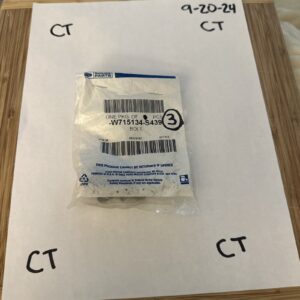 3 PCS FORD 2013/19 "BOLT" [DOOR HINGE] HEX HD. W/FLANGE M8 X 14MM, W715134-S439