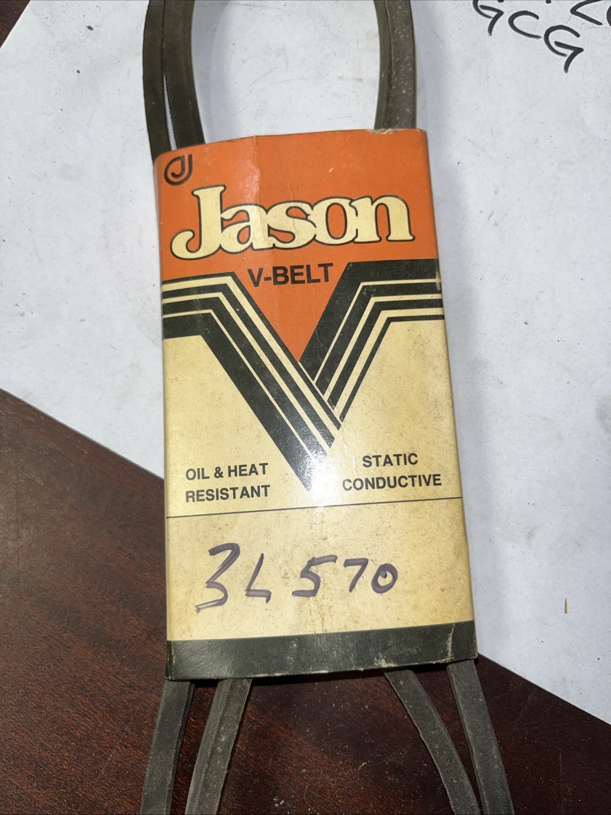 3L570 V BELT JASON INDUSTERIAL, 3/8" X 57" - Image 3