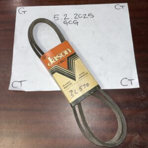 3L570 V BELT JASON INDUSTERIAL, 3/8" X 57"