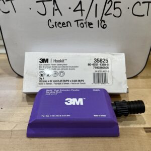 3M Hookit Dust Extraction Flexible Sanding Block 35825, 133 mm x 67 mm