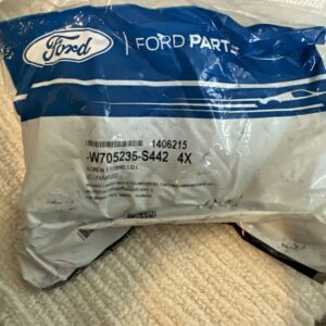 4 PACK Genuine Ford Impact Bar Bolt W705235-S442