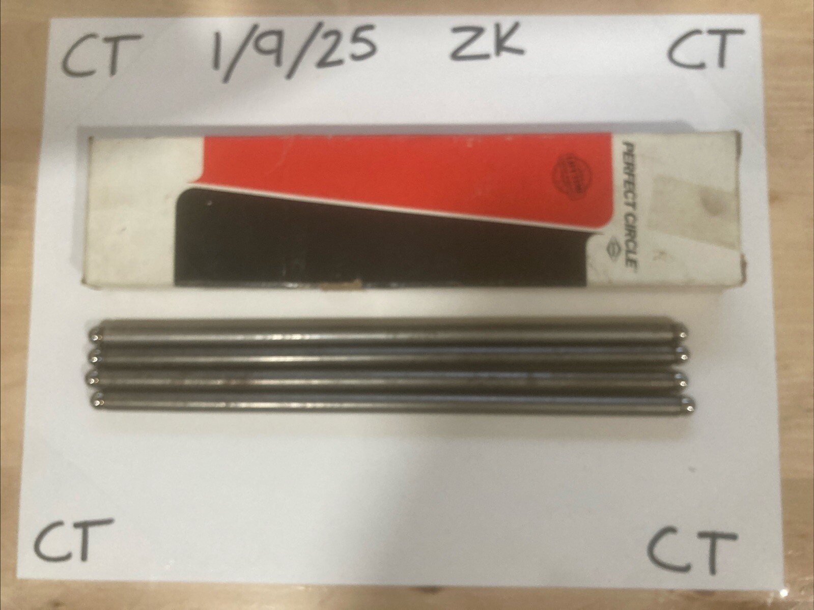 (4) Perfect Circle 215-4078 Engine Push Rods - 8.693" Length