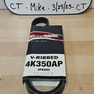 4K350AP Gates RoadMax Drive Belt for 3 Series Hyundai Elantra Kia Soul Sportage