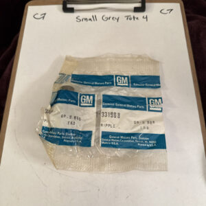 55-78 C1 C2 C3 Corvette Heater-Thermostat Housing Hose Nipple-GM #331968-NOS!