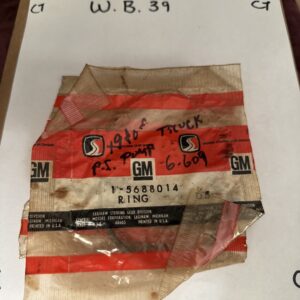 60s Buick Olds Pontiac Chevrolet NOS Power Steering Pump End Ring 5688014