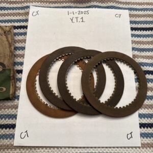 61-71 NOS CAMARO CORVETTE POWERGLIDE TRANSMISSION CLUTCH PLATES GM 3779904 (4)